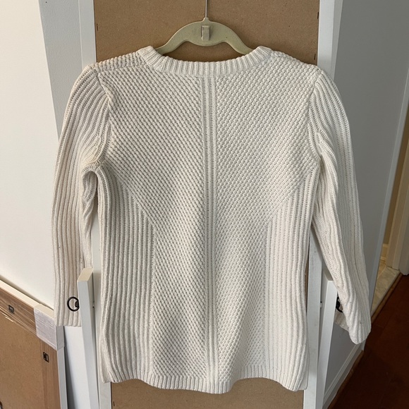 XS Cream Knit Madewell Sweater - Picture 2 of 5